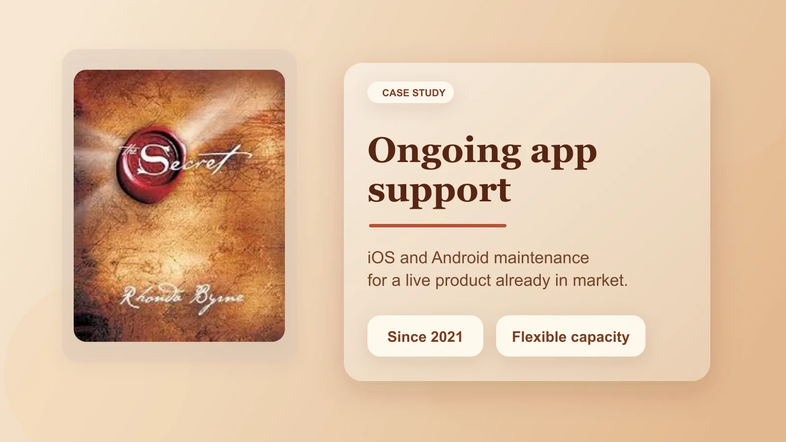 How The Secret Used Fractional Mobile Support to Maintain and Grow Its Apps