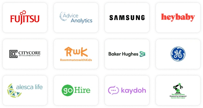 Lanex global clients including Fujitsu, Samsung, Baker Hughes, GE, and more