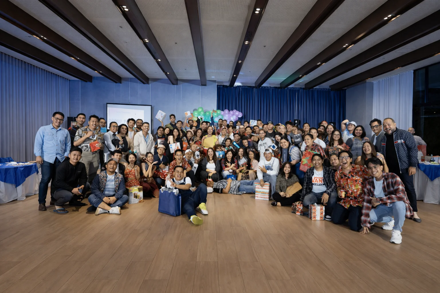 The Lanex team gathered together in Cebu, Philippines
